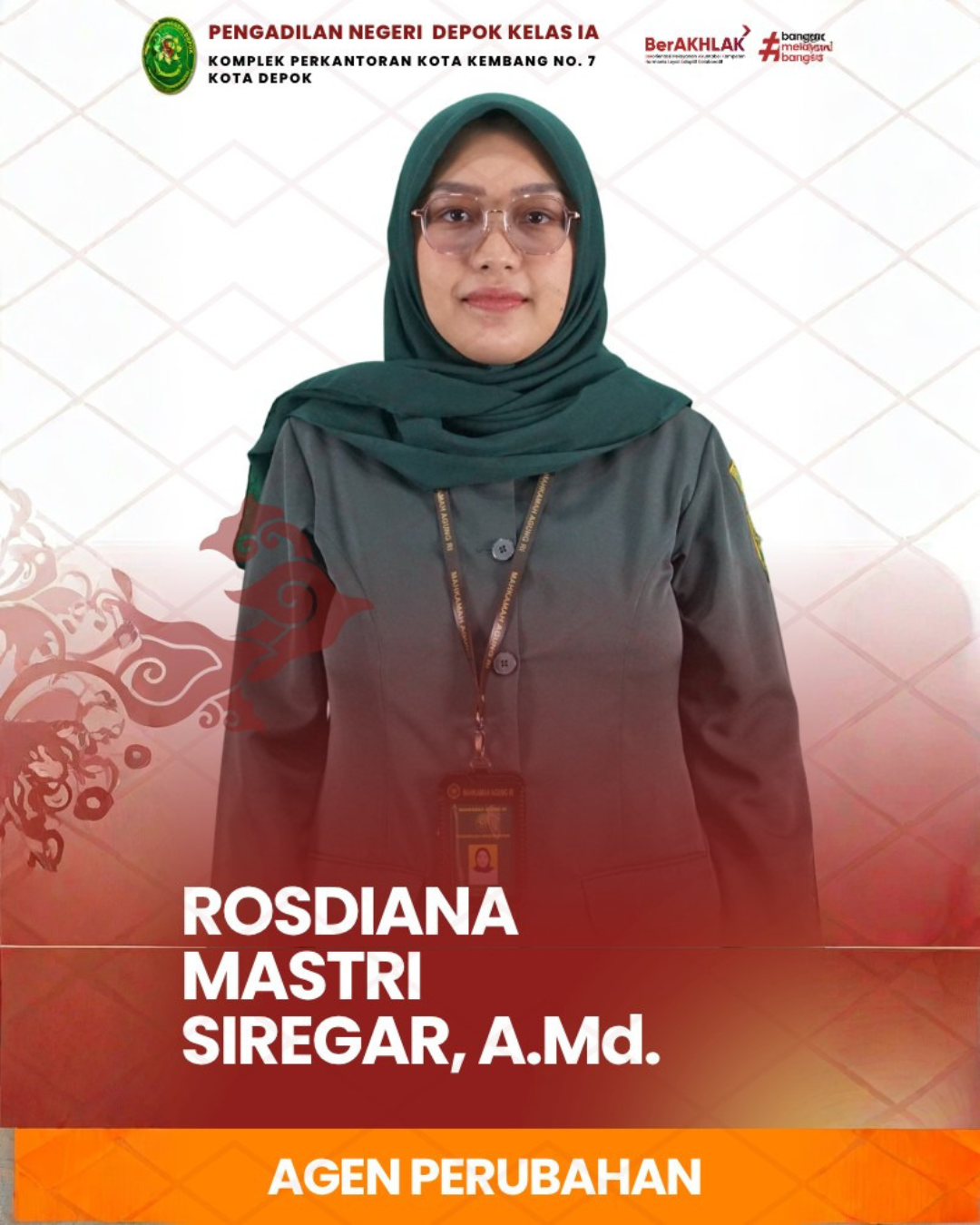 ROSDIANA MASTRI SIREGAR, A.Md.